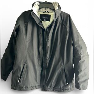 Lands' End Women’s Performance Puffer Jacket Black Size MP 10-12